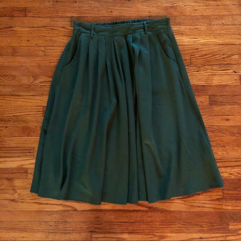 High Waist Midi Skirt